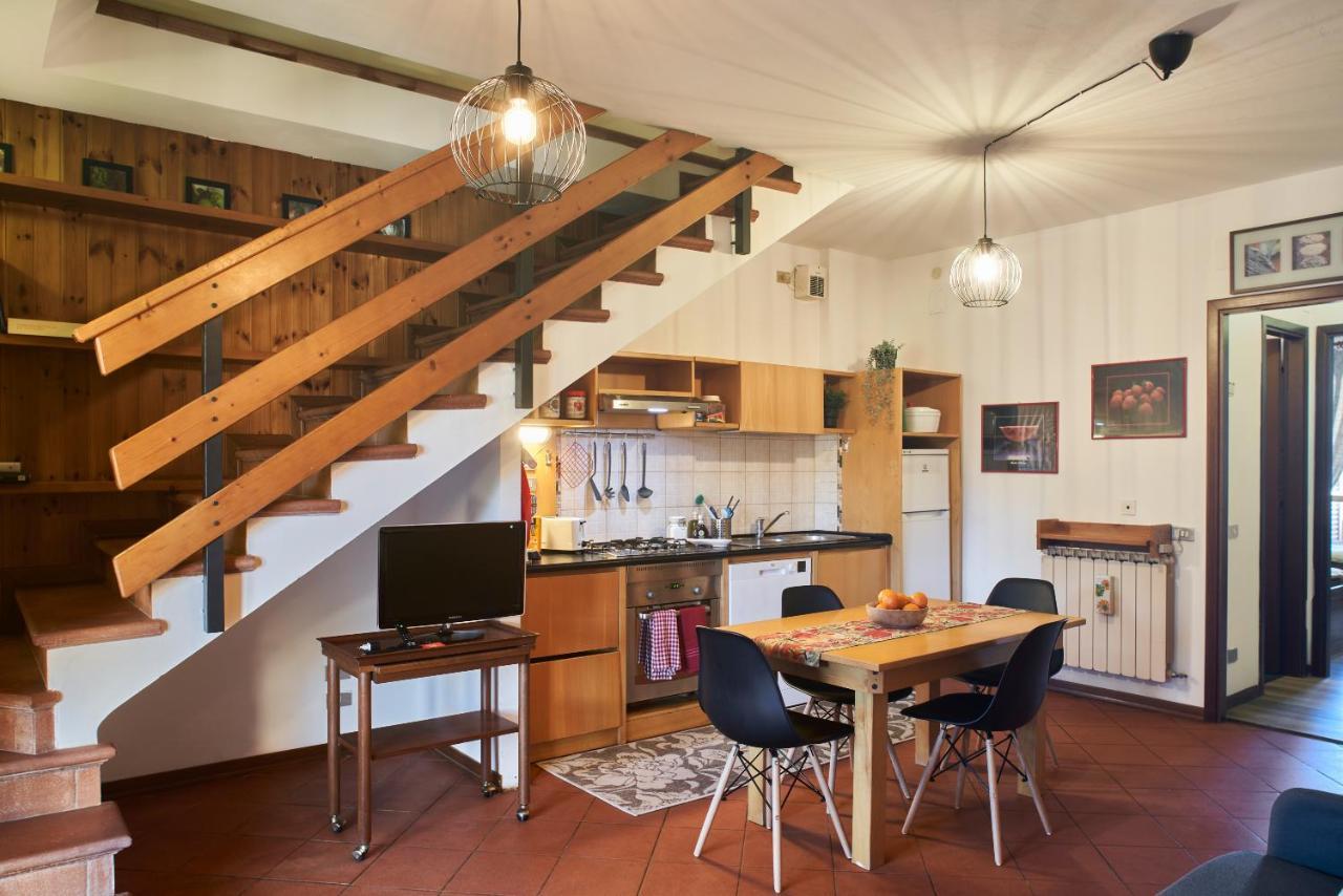 Appartamento Little Brick House On Siena Hills With Balconies Esterno foto