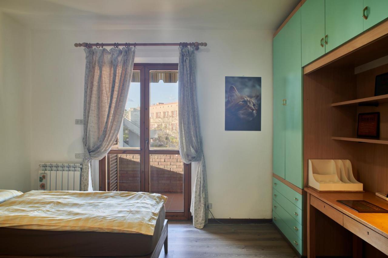 Appartamento Little Brick House On Siena Hills With Balconies Esterno foto